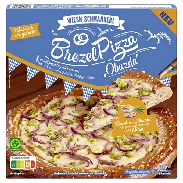 Brezelpizza, Obazda 360 g