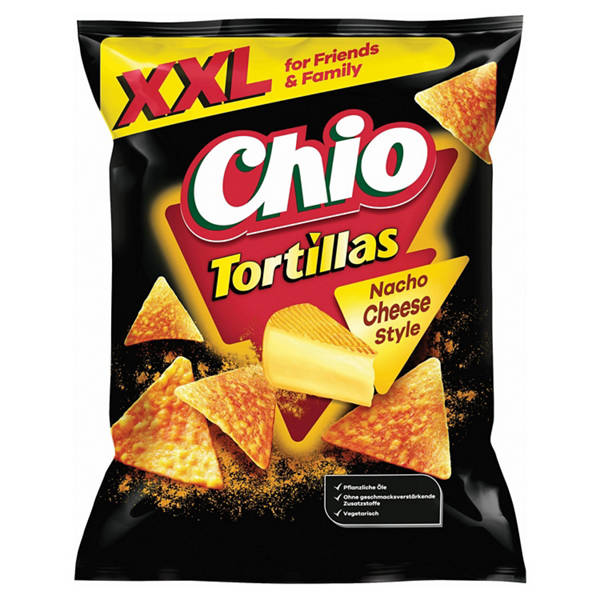Tortillas XXL 200 g, Nacho Cheese