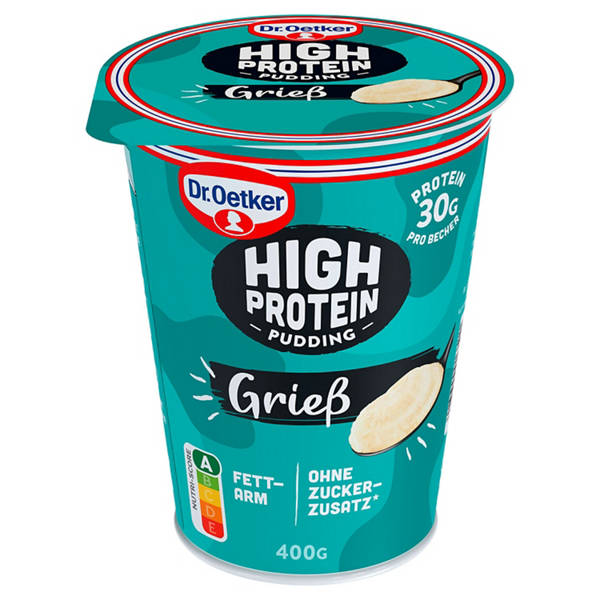 High Protein Pudding 400 g, Grießpudding