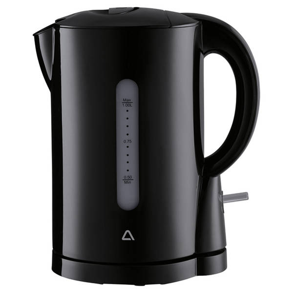 Wasserkocher oder Toaster, Wasserkocher, Schwarz