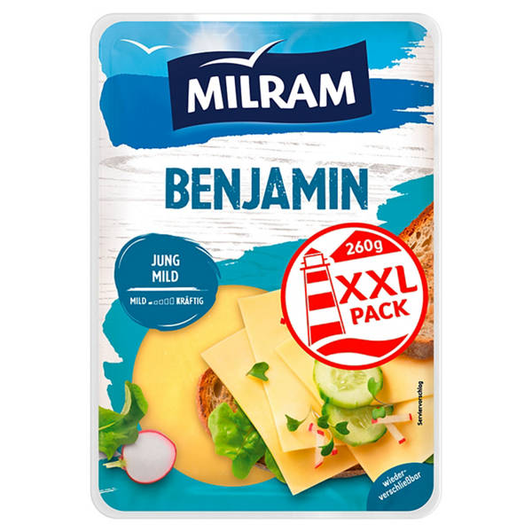 Käsescheiben 260 g, Benjamin