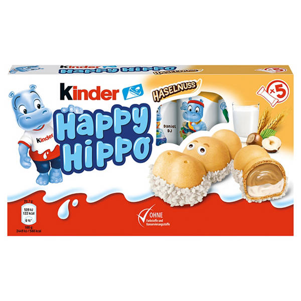 Kinder Happy Hippo, 103,5 g