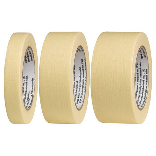 Maler-Kreppband, Gelb