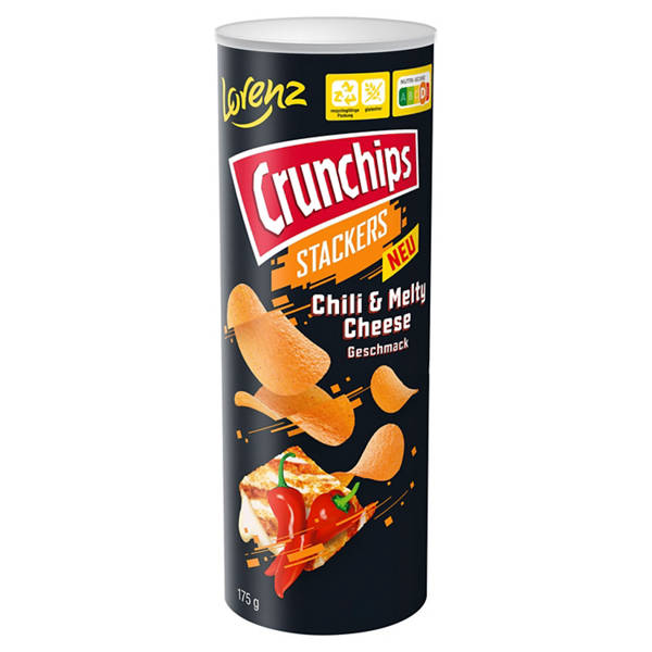 Stackers 175 g, Chili & Melty Cheese