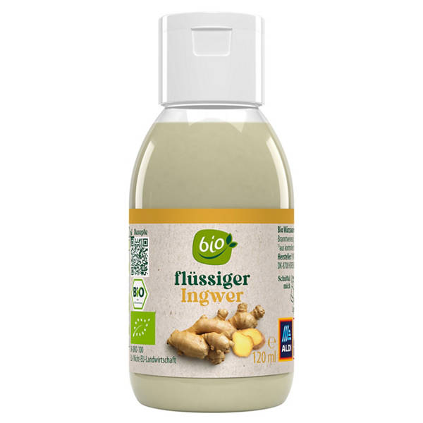 Bio-Kräuter flüssig 120 ml, Ingwer