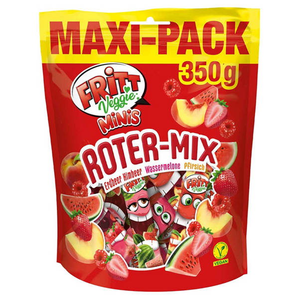 Minis im Maxipack 350 g, Roter Mix