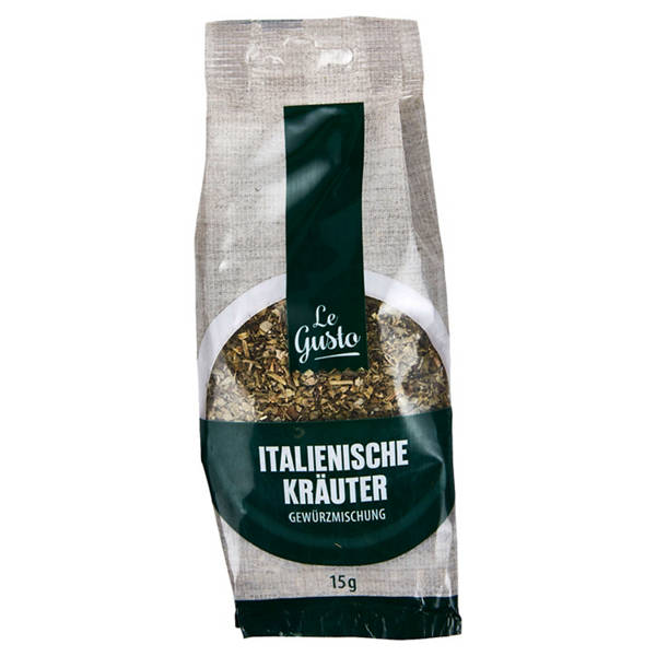 Kräuter und Gewürze im Nachfüllbeutel, Italienische Kräuter, 15 g