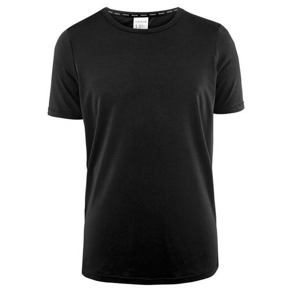Herren T-Shirt, 2er-Pack, Schwarz, Rundhals, M
