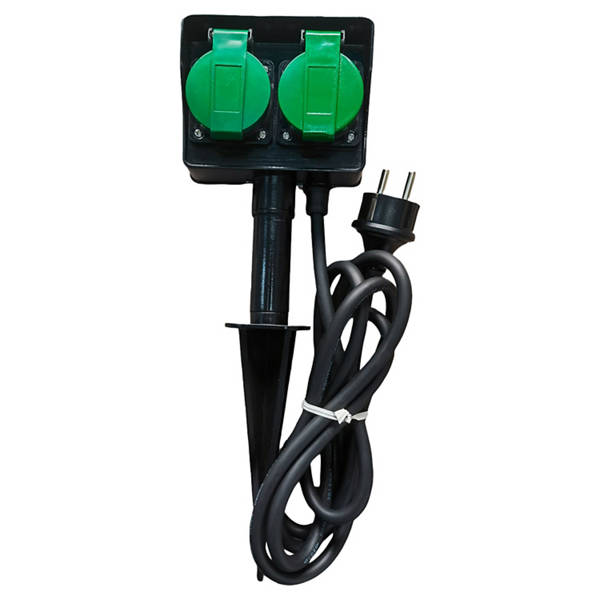 Außensteckdosen Sortiment, Erdspieß