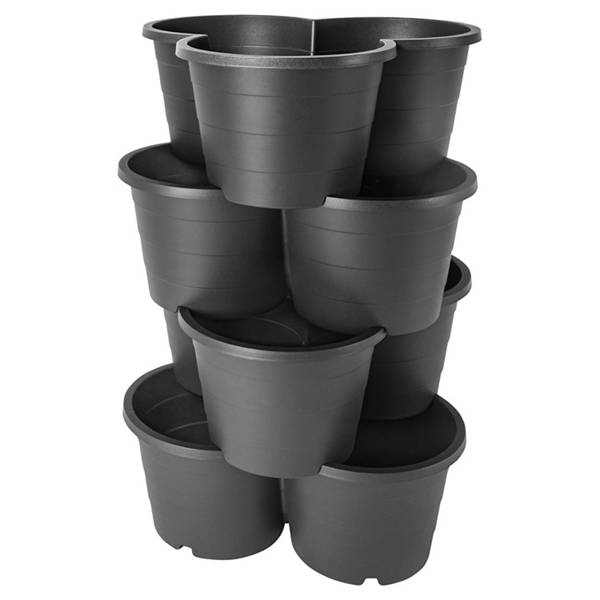 Pflanzturm mit 4 Etagen