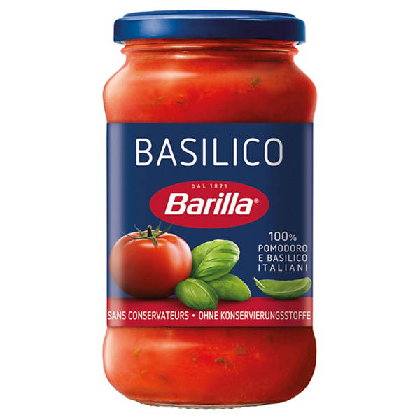 Pastasaucen 400 g, Basilikum