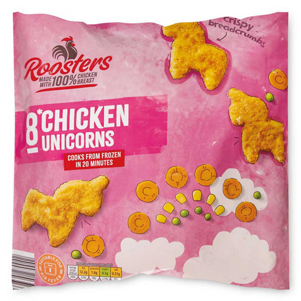 Unicorn Chicken Shapes