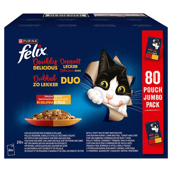 Felix 80 x 85 g, Doppelt Lecker