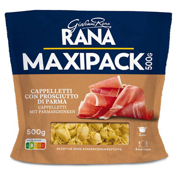 Tortelloni Big Pack 500 g, Prosciutto di Parma