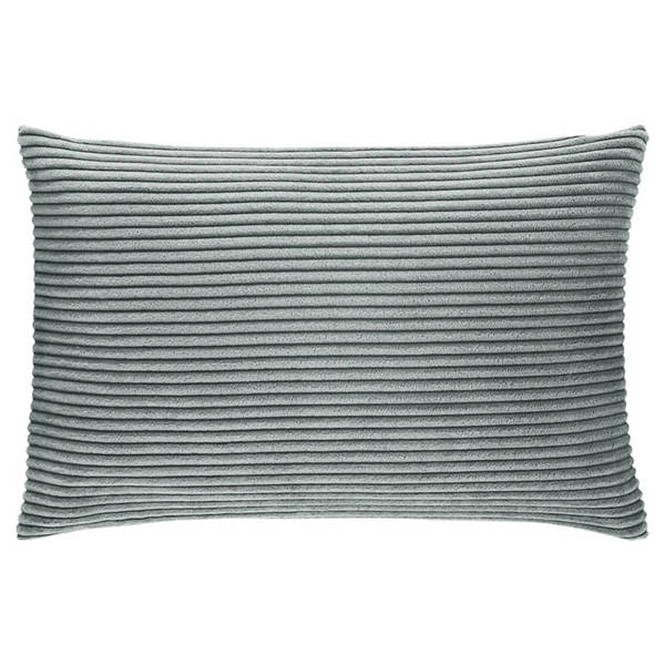 Schlafkissen, Komfort Kissen, Grau Cord