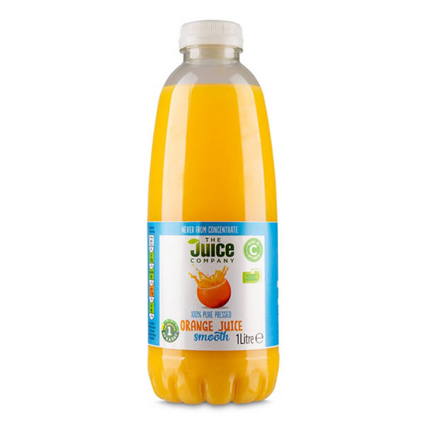 100% Pure Pressed Smooth Orange Juice