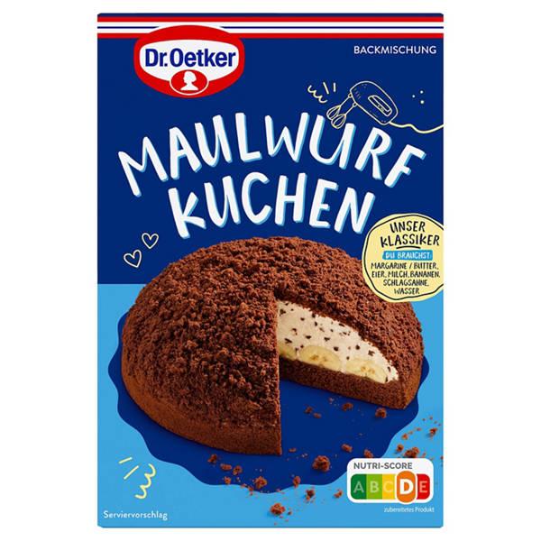 Premium Backmischung, Maulwurf Kuchen 435 g