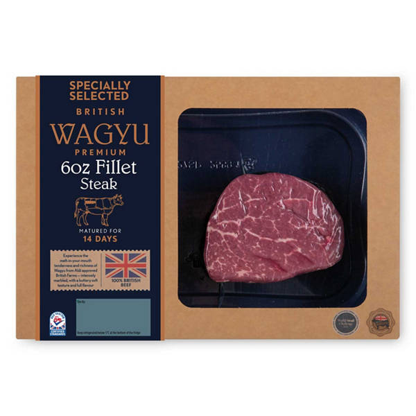 100% British Beef Wagyu Fillet Steak