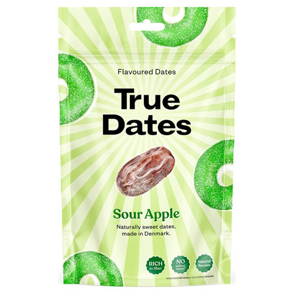 True Dates 100 g, Saurer Apfel