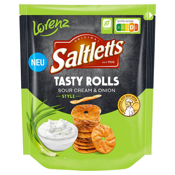 Saltletts, Sour Cream & Onion 130 g