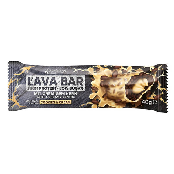 Lava Bar 40 g, Cookies & Cream