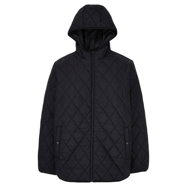 Leichtsteppjacke, Schwarz, M