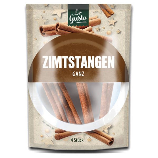 Wintergewürze 4 Stück, Zimtstangen