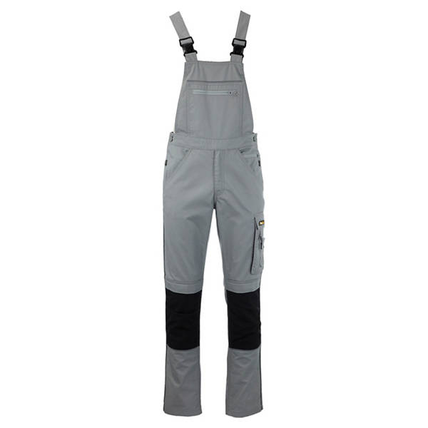 Herren-Arbeitslatzhose, Grau, 48