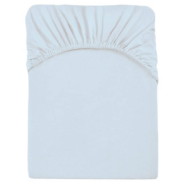 Renforcé Spannbetttuch, Komfortgröße, Weiß