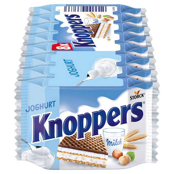 Knoppers Waffelschnitte 200 g, Joghurt