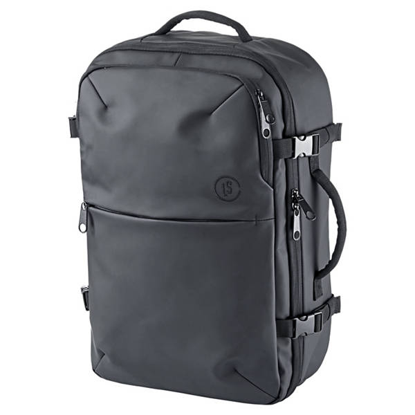 Kabinen-Rucksack mit Vakuum-Funktion, Schwarz