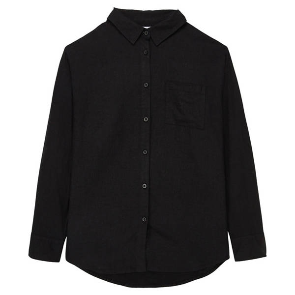 Damen Sommerbluse, Schwarz, S 36/38