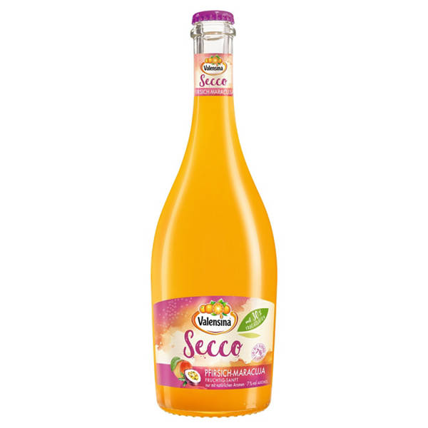 Secco 0,75 l, Pfirsich-Maracuja