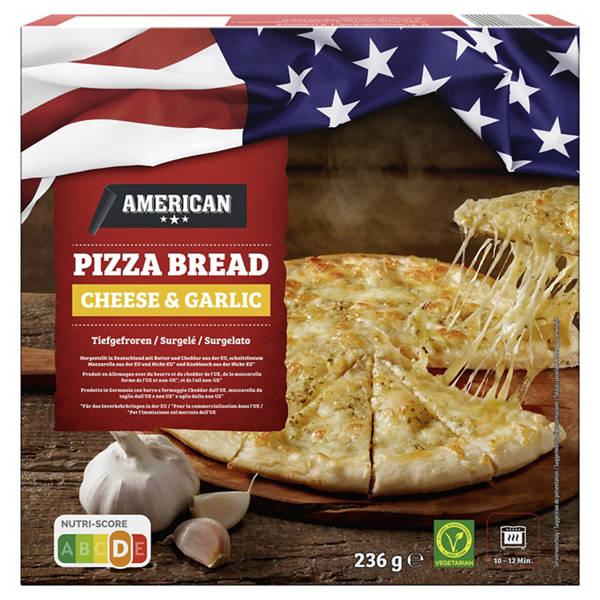 Käse-Knoblauch Pizzabrot 236 g