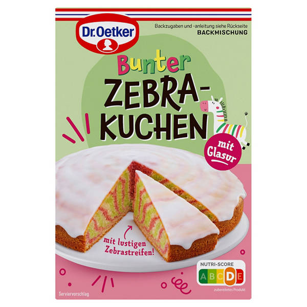 Premium Backmischung, Zebrakuchen 515 g