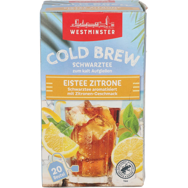 Germany product data sample: Cold Brew Tee 55 g, Zitrone