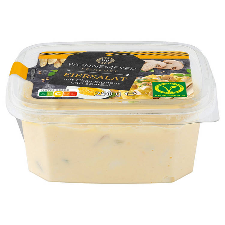 Germany product data sample: Feinkostsalat 250 g, Ei