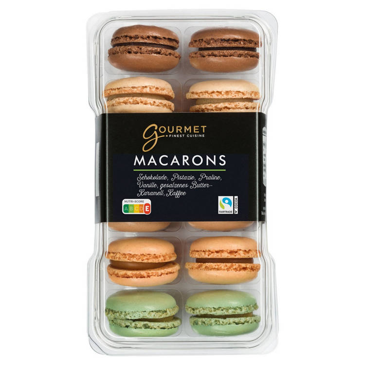 Germany product data sample: Macarons 144 g, Classic
