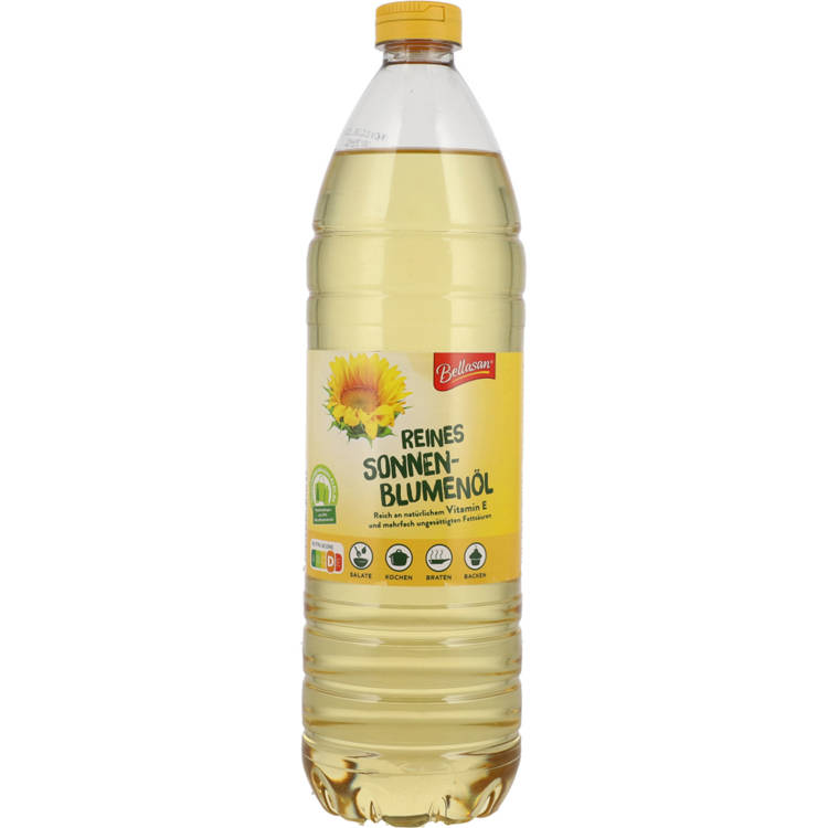 Germany product data sample: BELLASAN Sonnenblumenöl 1L