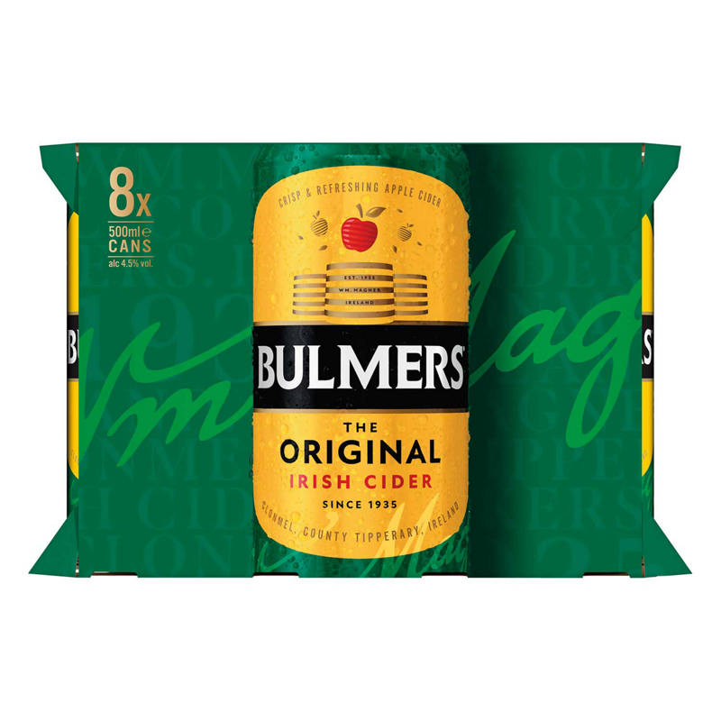 BULMERS Bulmers Cider 8 Pack 4 l