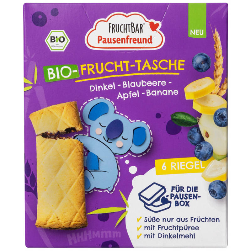 Bio-Frucht-Tasche, Blaubeere