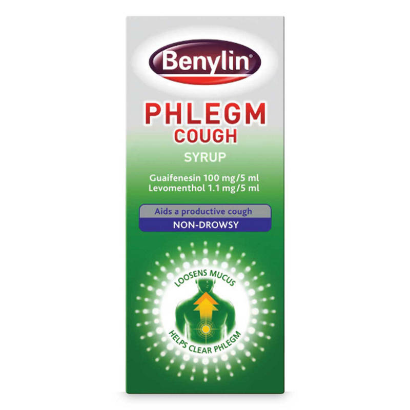 BENYLIN Non-Drowsy Phlegm Cough Syrup 125 ml