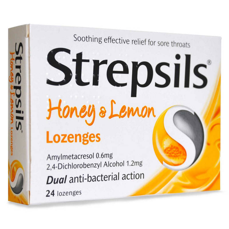 STREPSILS Honey & Lemon Strepsils 24 Pack