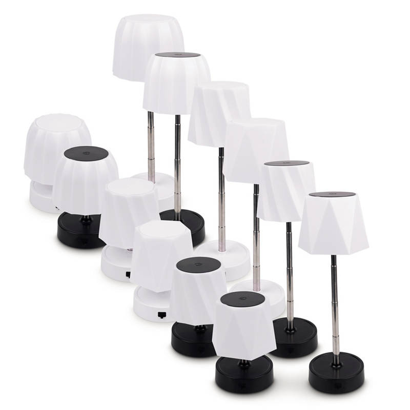 Lampe de table télescopique d'extérieur