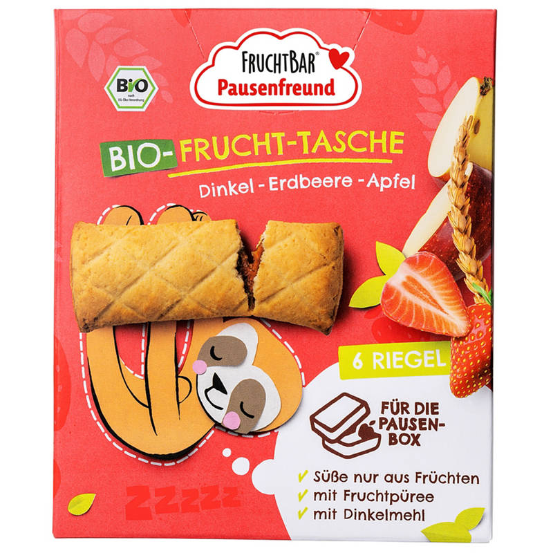 Gourde aux fruits BIO, fraise