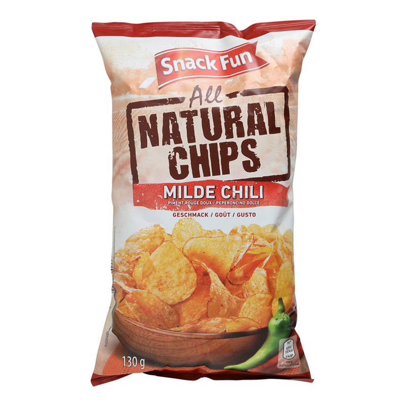 All Natural Chips, peperoncino delicato