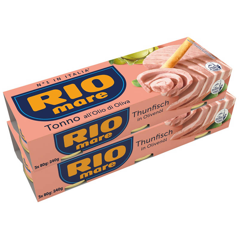 Rio Mare Tonno all'olio d'oliva 3x104g