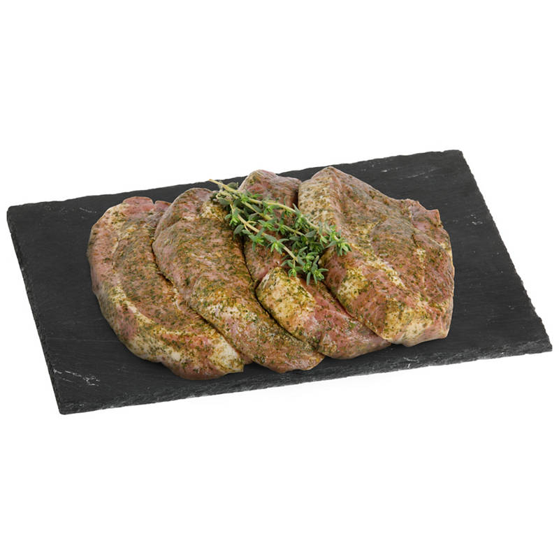 Bistecca di collo di maiale speziata XXL PA, chimichurri