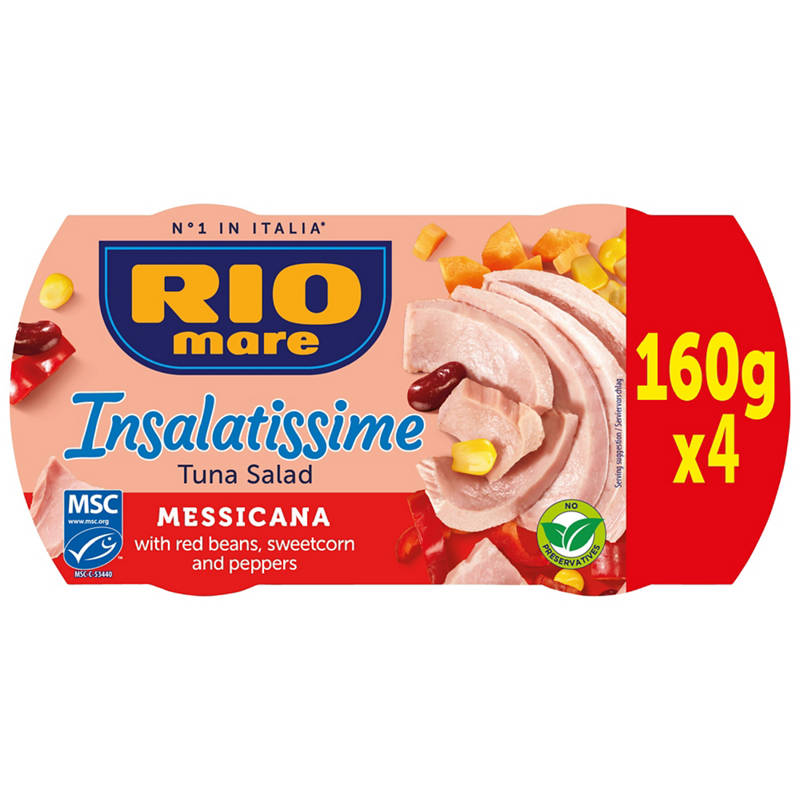 Rio Mare Insalatissime Mexicana 4 x 160 g