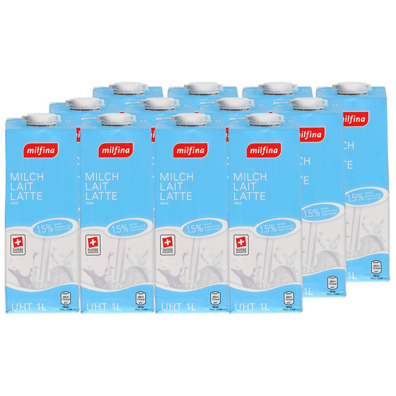 Milch UHT, 1.5% Fett